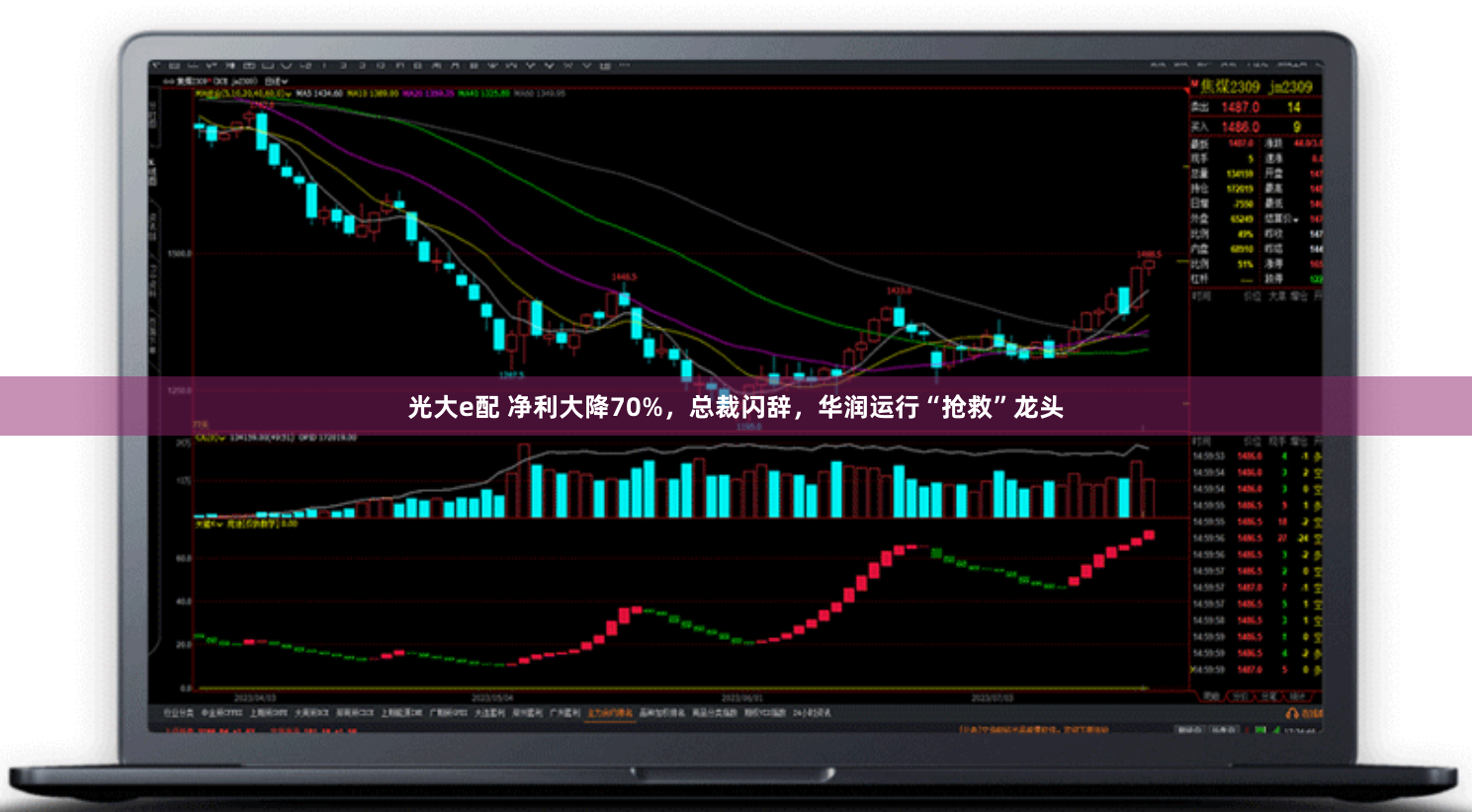 光大e配 净利大降70%,总裁闪辞,华润运行“抢救”龙头