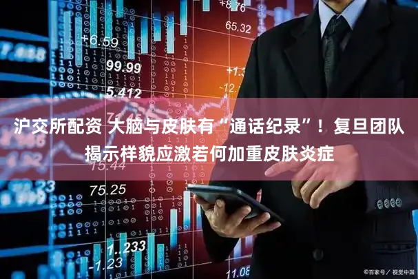 沪交所配资 大脑与皮肤有“通话纪录”！复旦团队揭示样貌应激若何加重皮肤炎症
